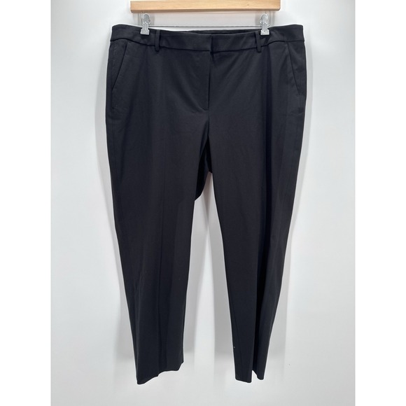 Pants - Chico's 4S Black Bi-Stretch Straight Leg Career‎ Pants Short NWT